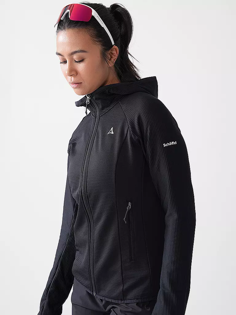 SCHÖFFEL | Damen Fleecejacke Cascata Hoodie |