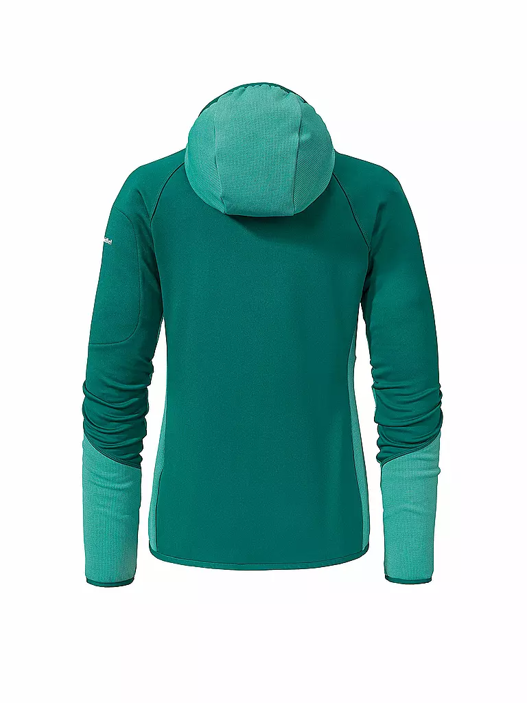 SCHÖFFEL | Damen Fleecejacke Lodron L Hoodie | Vert foncé