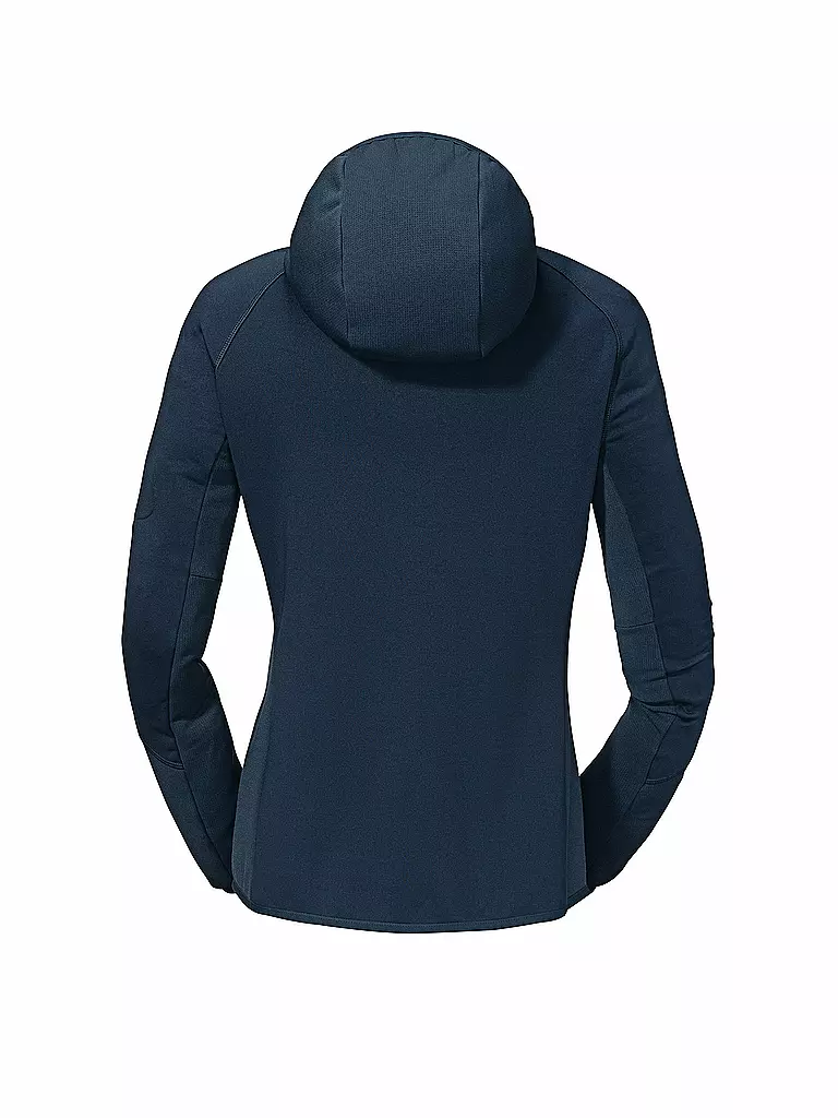 SCHÖFFEL | Damen Fleecejacke Lodron L Hoodie | Bleu foncé