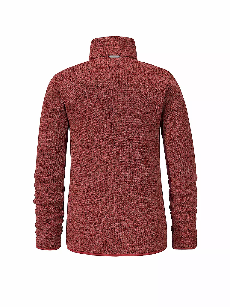 SCHÖFFEL | Damen Fleecejacke Oberau L superwarm ZipIn! | Rouge foncé
