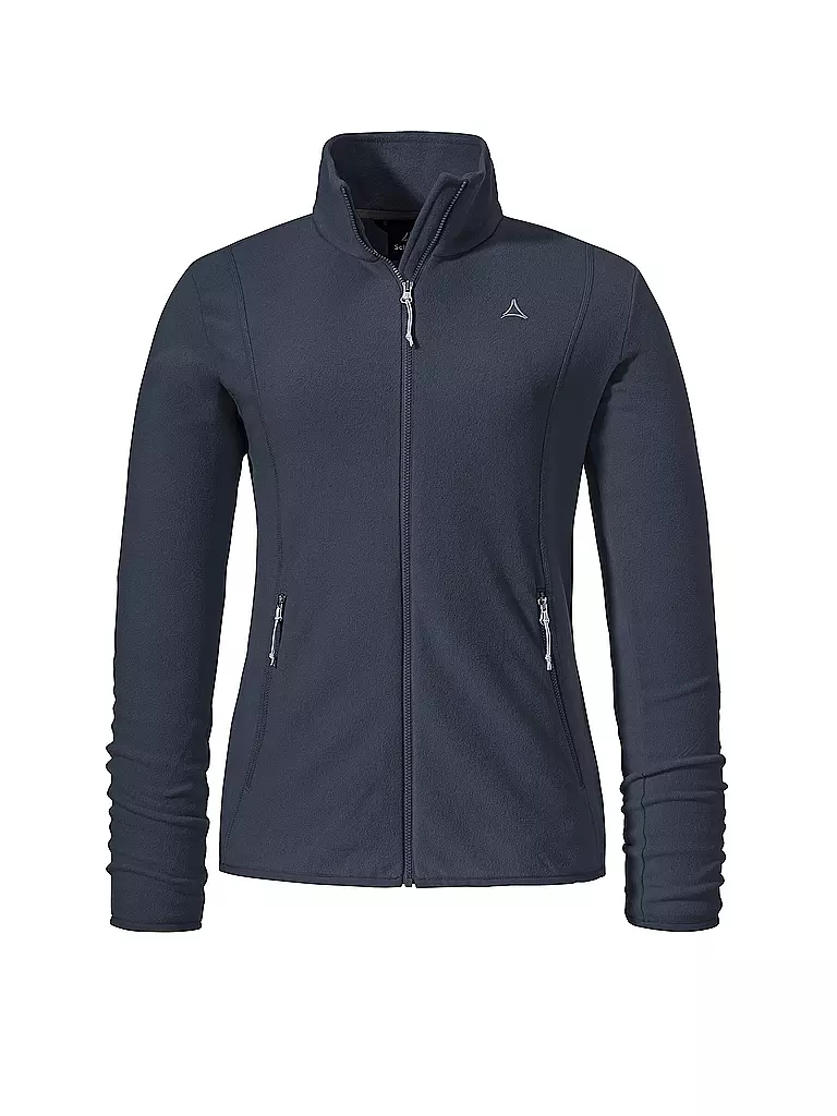 SCHÖFFEL | Damen Fleecejacke Style Ash | Bleu foncé