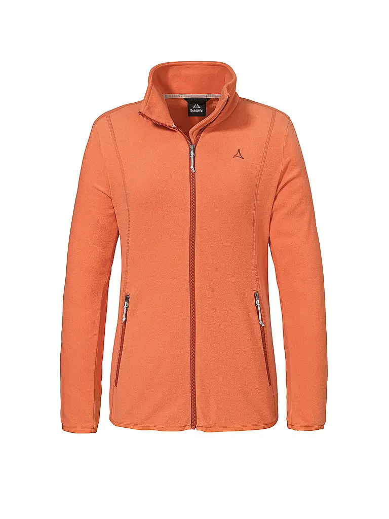 SCHÖFFEL | Damen Fleecejacke Style Ash | Orange