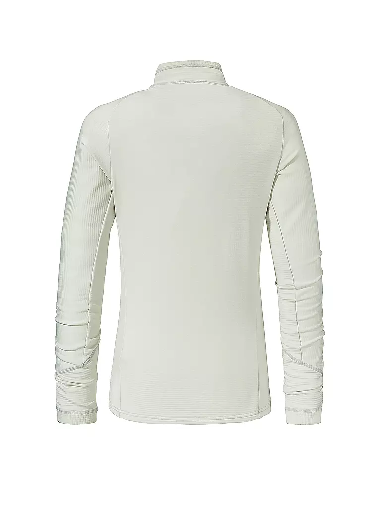 SCHÖFFEL | Damen Funktions Zipshirt Cascata | Blanc