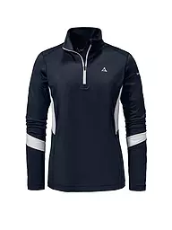 SCHÖFFEL | Damen Funktions Zipshirt Lenggries L | Bleu foncé