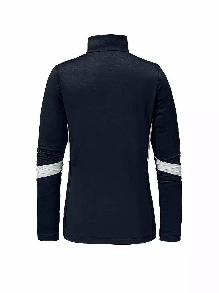 SCHÖFFEL | Damen Funktions Zipshirt Lenggries L | Bleu foncé