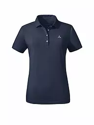 SCHÖFFEL | Damen Funktionspolo Circ Tauron | Bleu foncé