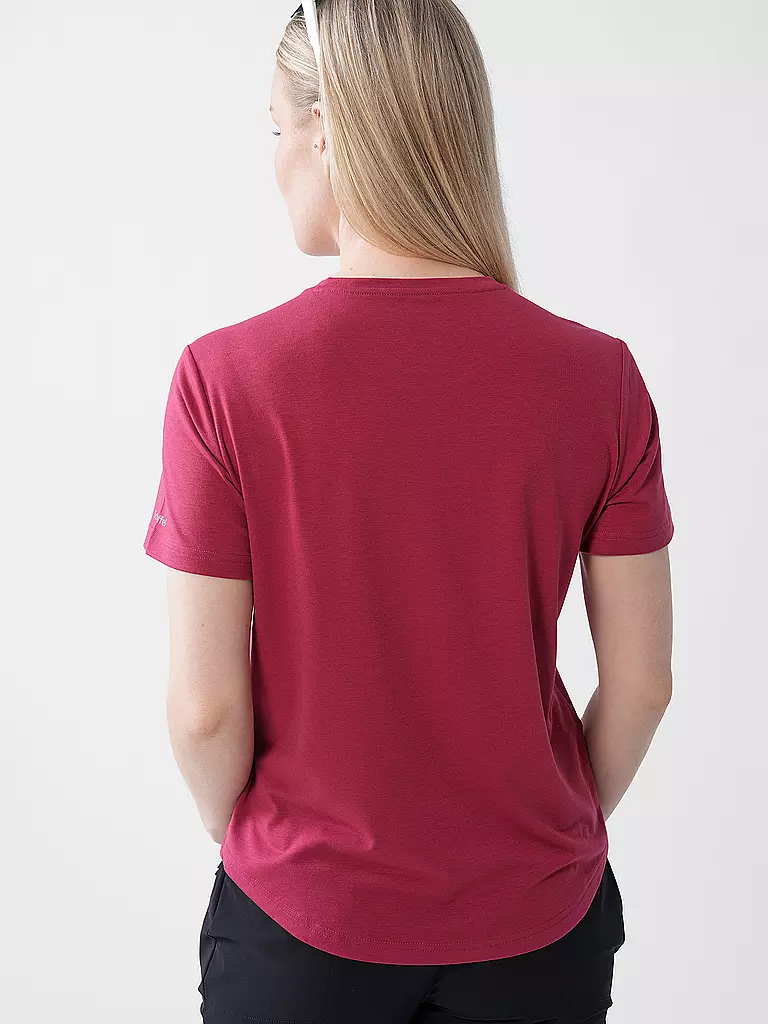 SCHÖFFEL | Damen Funktionsshirt Haberspitz L | Rouge foncé
