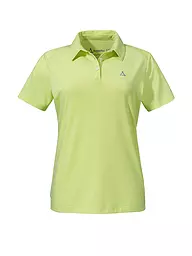 SCHÖFFEL | Damen Funktionsshirt Polo Ramseck L | Vert clair