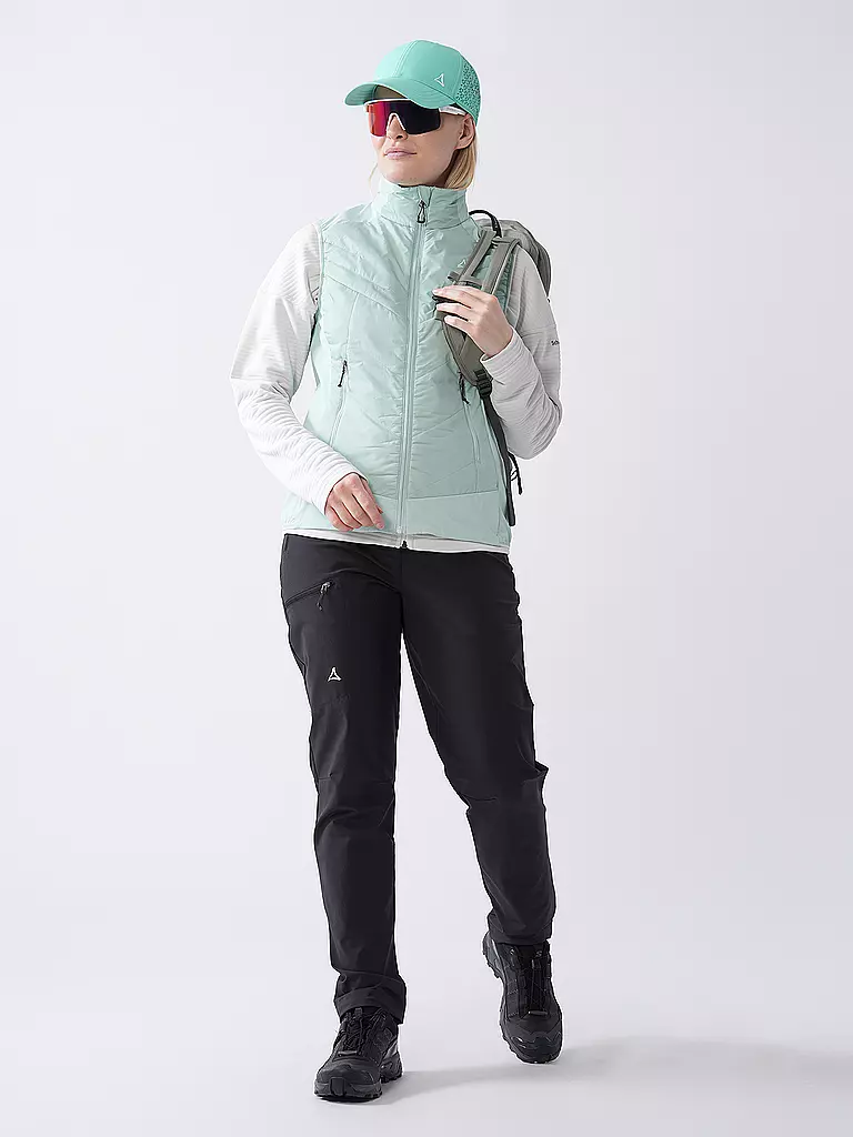 SCHÖFFEL | Damen Hybridweste Style Blaueis | Menthe