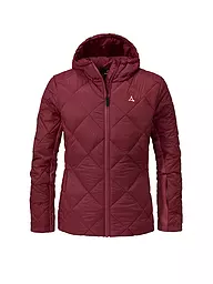 SCHÖFFEL | Damen Skijacke Ins. Pontresina L | Rouge foncé