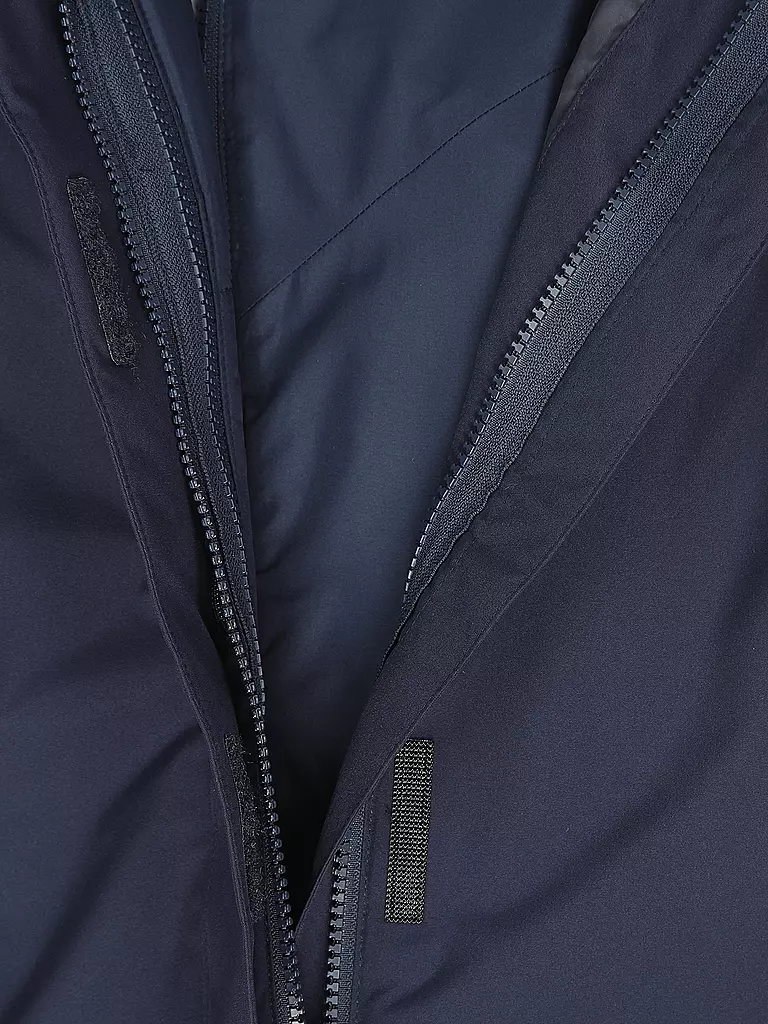 SCHÖFFEL | Damen Wanderjacke Tamina 3in1 Hoodie | Bleu foncé