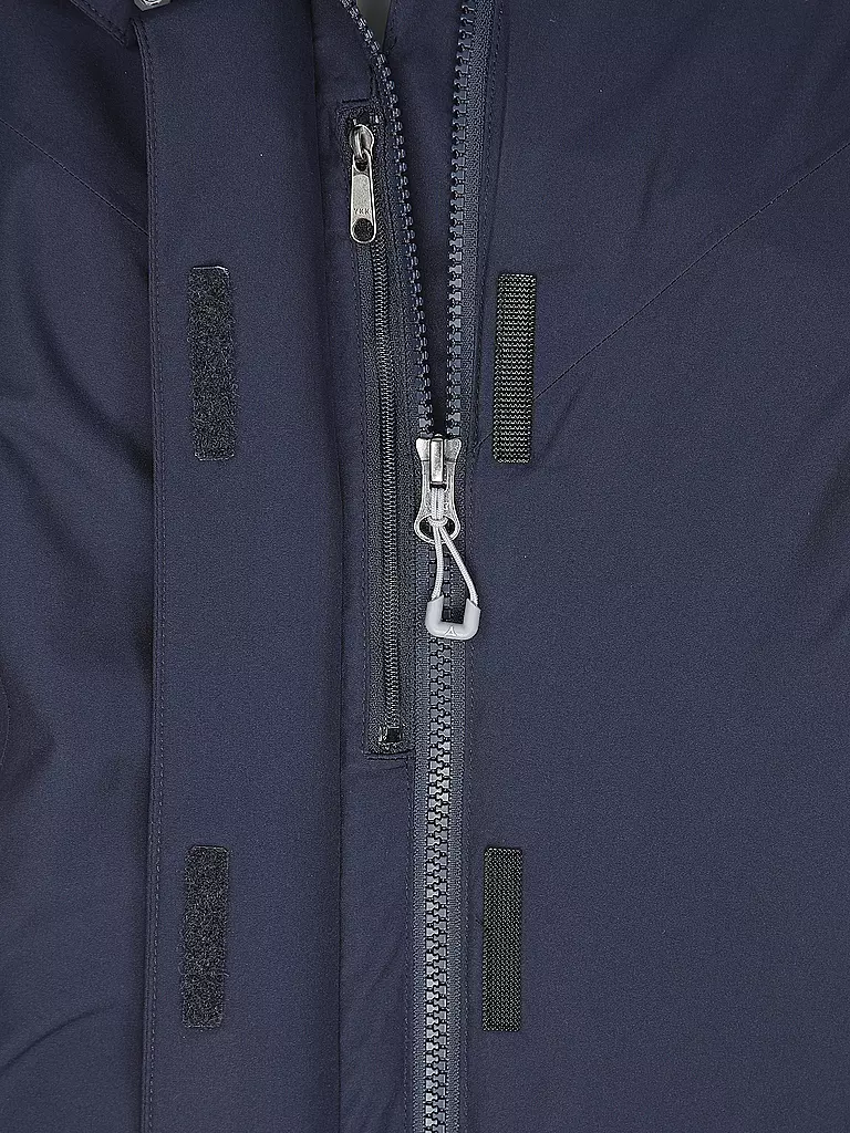 SCHÖFFEL | Damen Wanderjacke Tamina 3in1 Hoodie | Bleu foncé