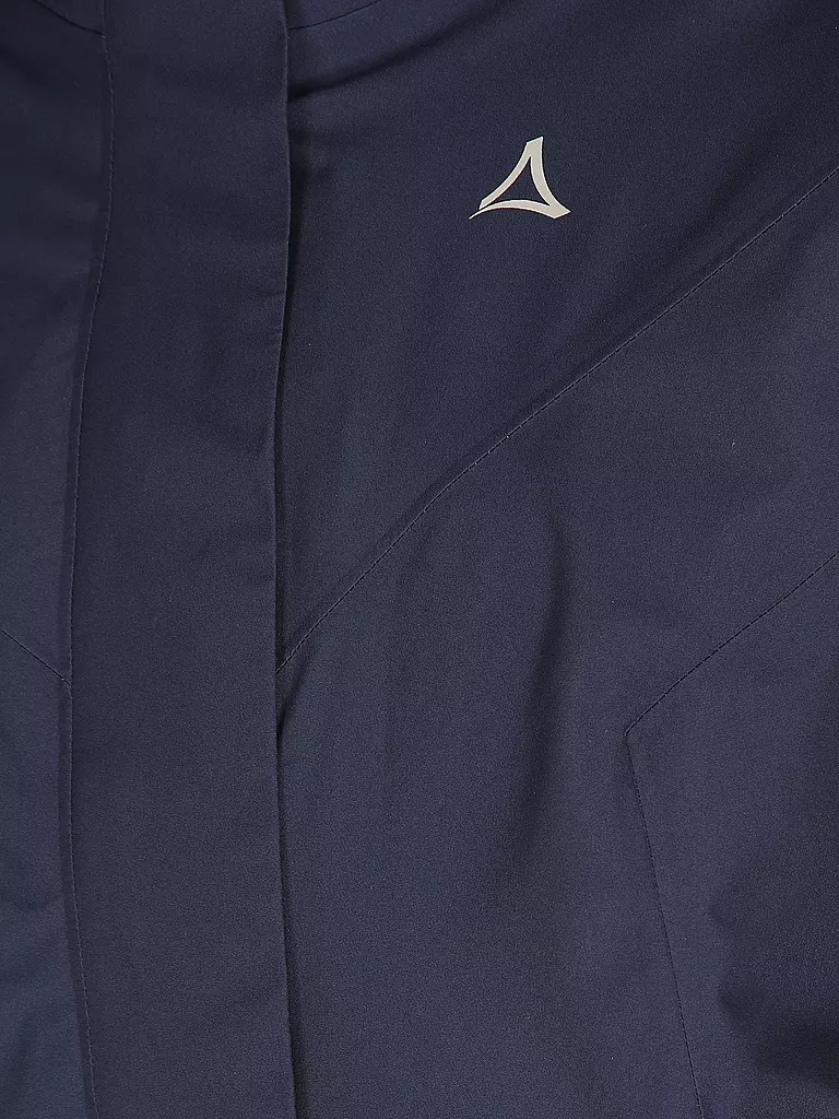 SCHÖFFEL | Damen Wanderjacke Tamina 3in1 Hoodie | Bleu foncé