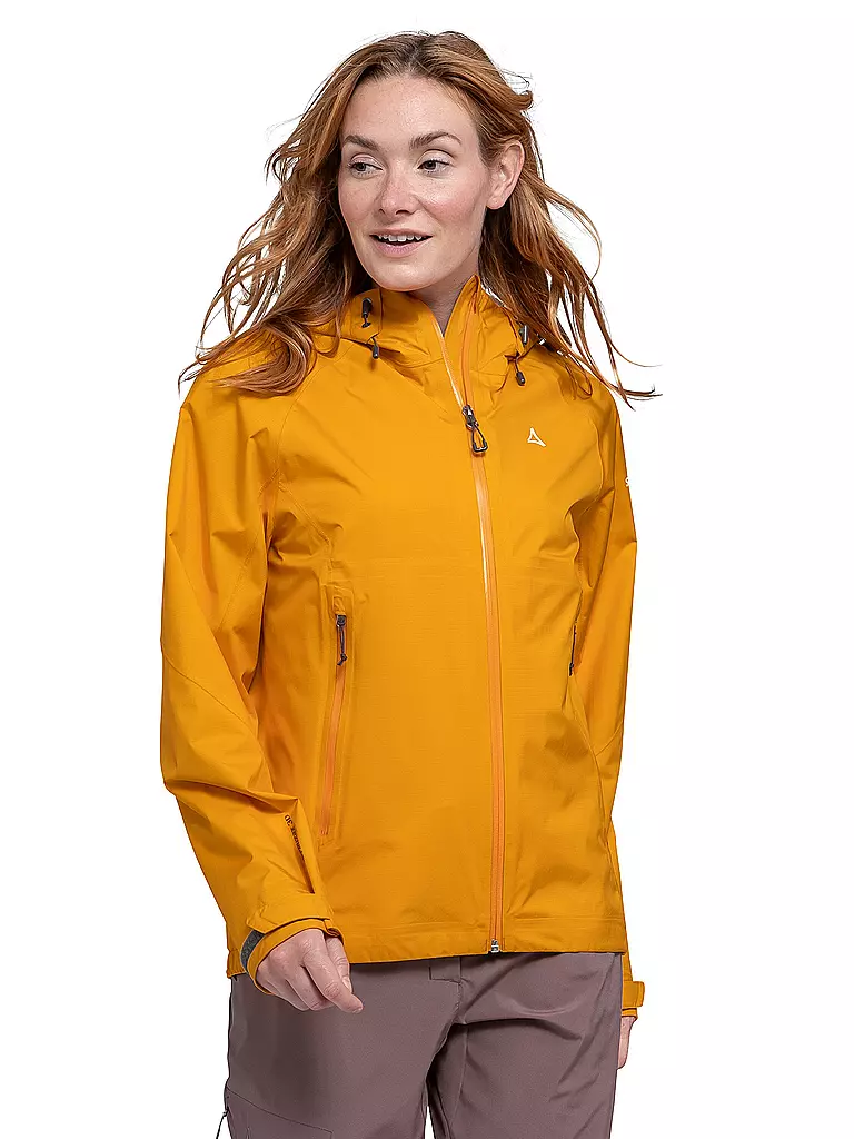 SCHÖFFEL | Damen Wanderjacke Vistdal 2,5L Hoodie L | Orange