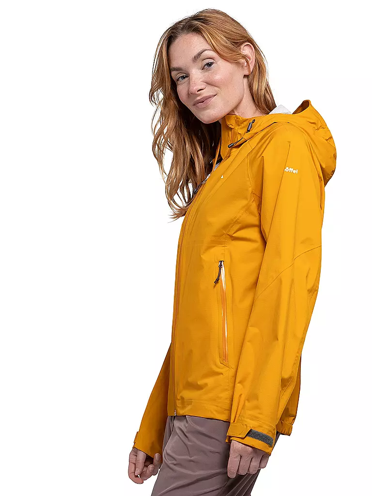 SCHÖFFEL | Damen Wanderjacke Vistdal 2,5L Hoodie L | Orange