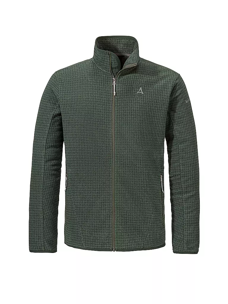 SCHÖFFEL | Herren Fleecejacke Circ Terxa | Vert foncé