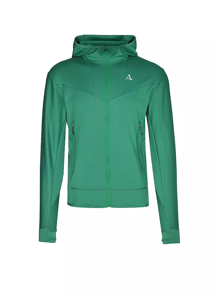 SCHÖFFEL | Herren Fleecejacke Style Blaueis Hoodie | Vert