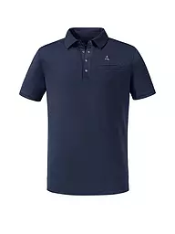 SCHÖFFEL | Herren Funktionspolo Ramseck M | Bleu foncé