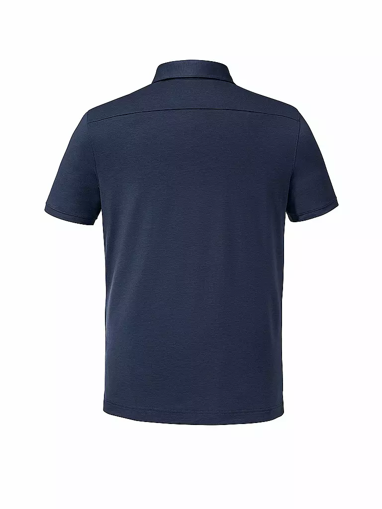 SCHÖFFEL | Herren Funktionspolo Ramseck M | Bleu foncé