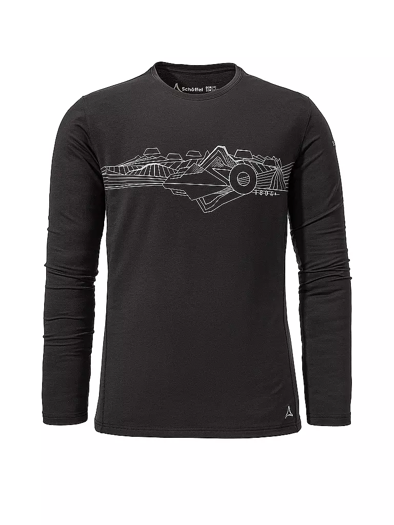 SCHÖFFEL | Herren Funktionsshirt Tenzel | Noir