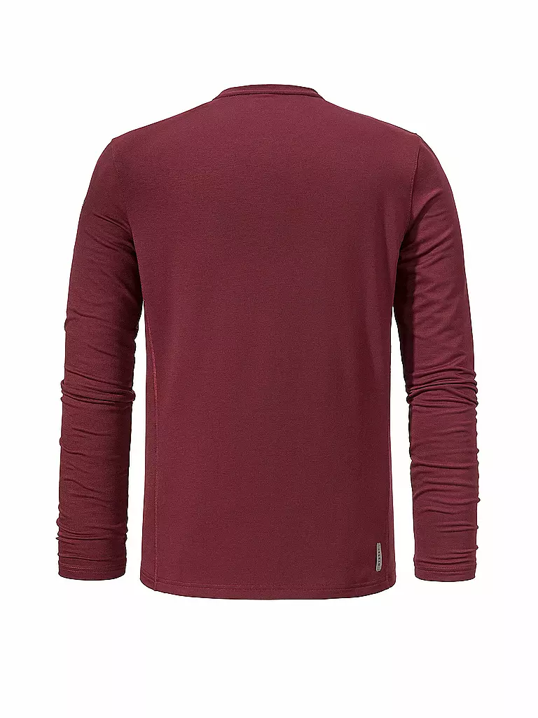 SCHÖFFEL | Herren Funktionsshirt Tenzel | Rouge foncé