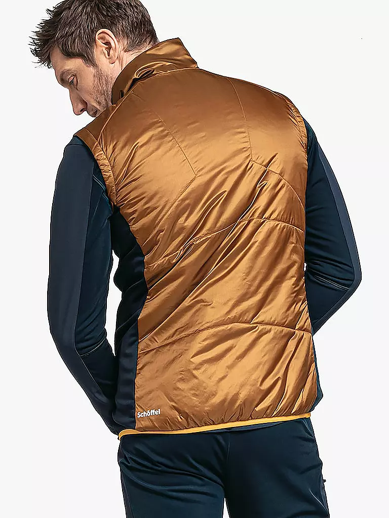 SCHÖFFEL | Herren Hybridweste Stams L | Orange