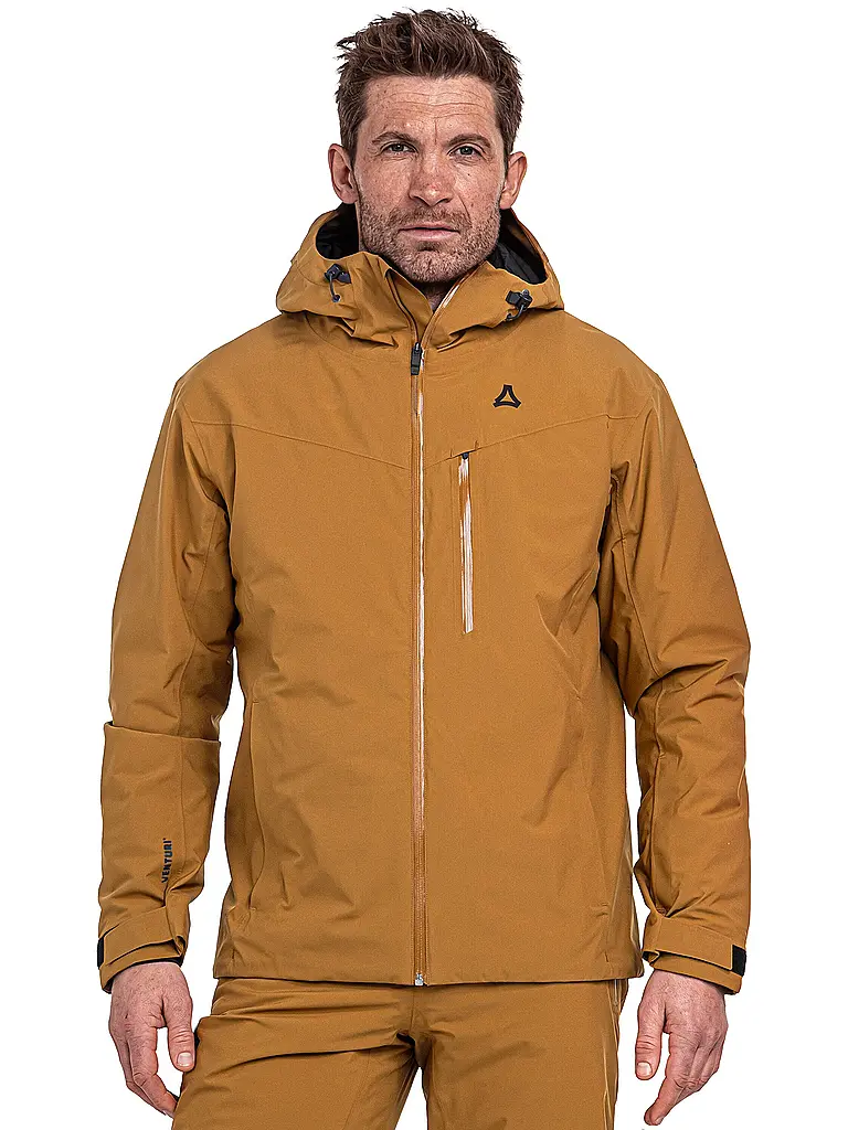 SCHÖFFEL | Herren Skijacke Style Nollen | Moutarde