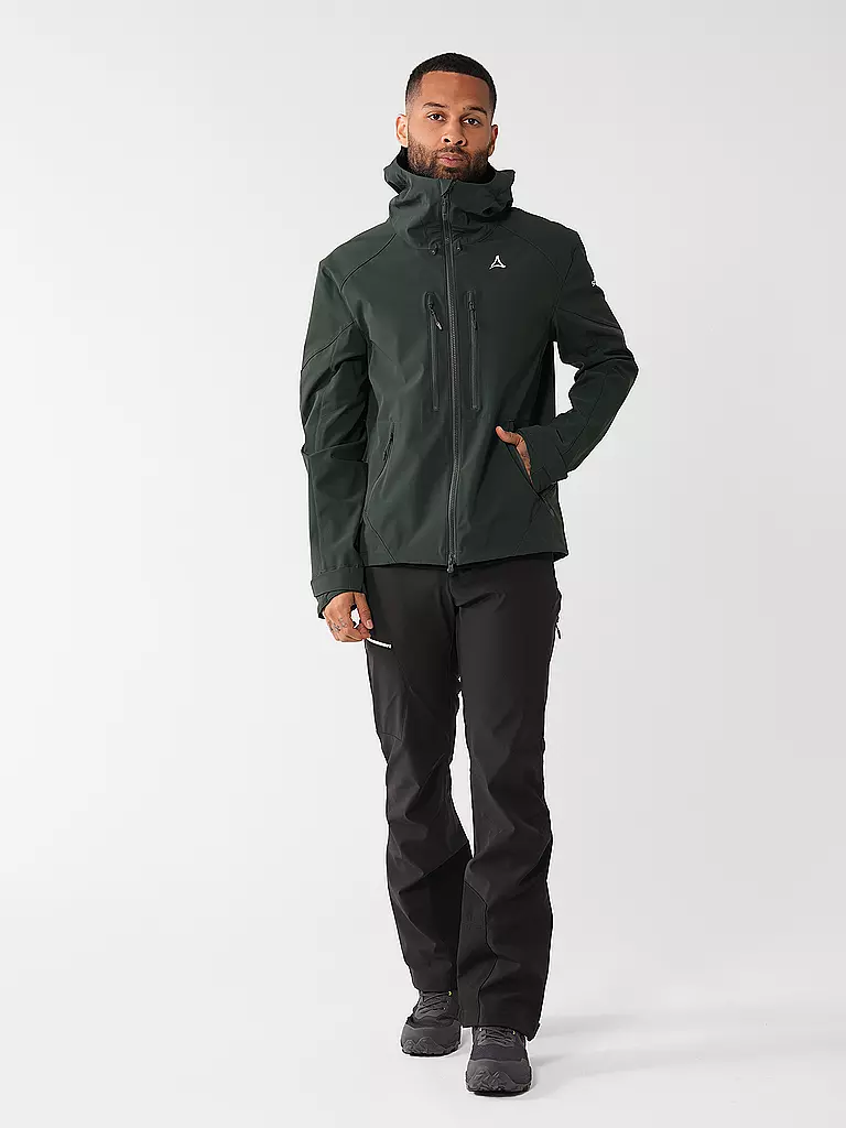 SCHÖFFEL | Herren Touren Softshelljacke Matrei M | Vert foncé