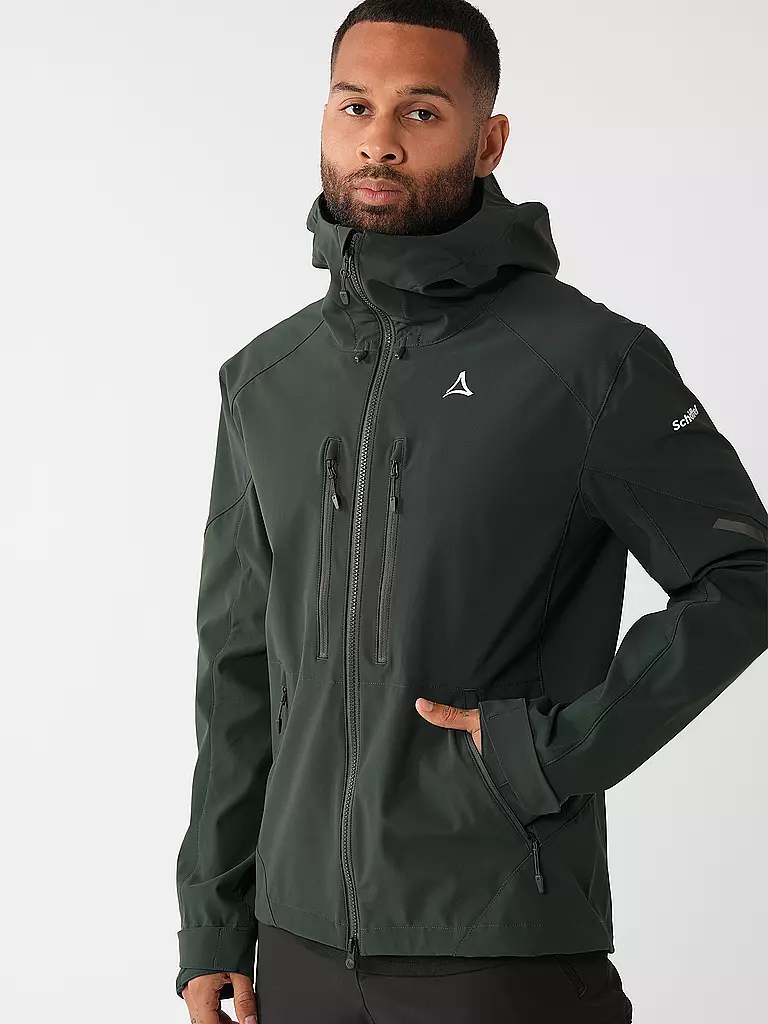SCHÖFFEL | Herren Touren Softshelljacke Matrei M | Vert foncé