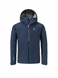 SCHÖFFEL | Veste de randonnée homme Cascata 3L à capuche | Bleu foncé
