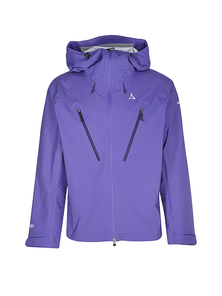 SCHÖFFEL | Herren Wanderjacke Style Blaueis 3L Hoodie | Lilas