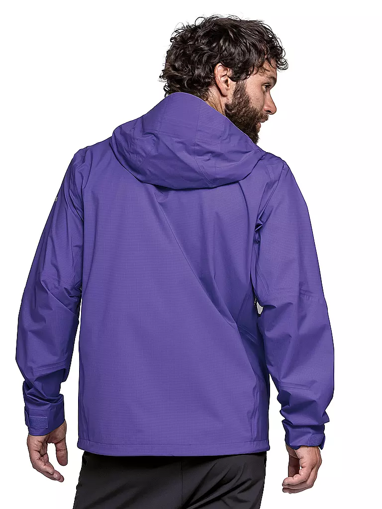 SCHÖFFEL | Herren Wanderjacke Style Blaueis 3L Hoodie | Lilas