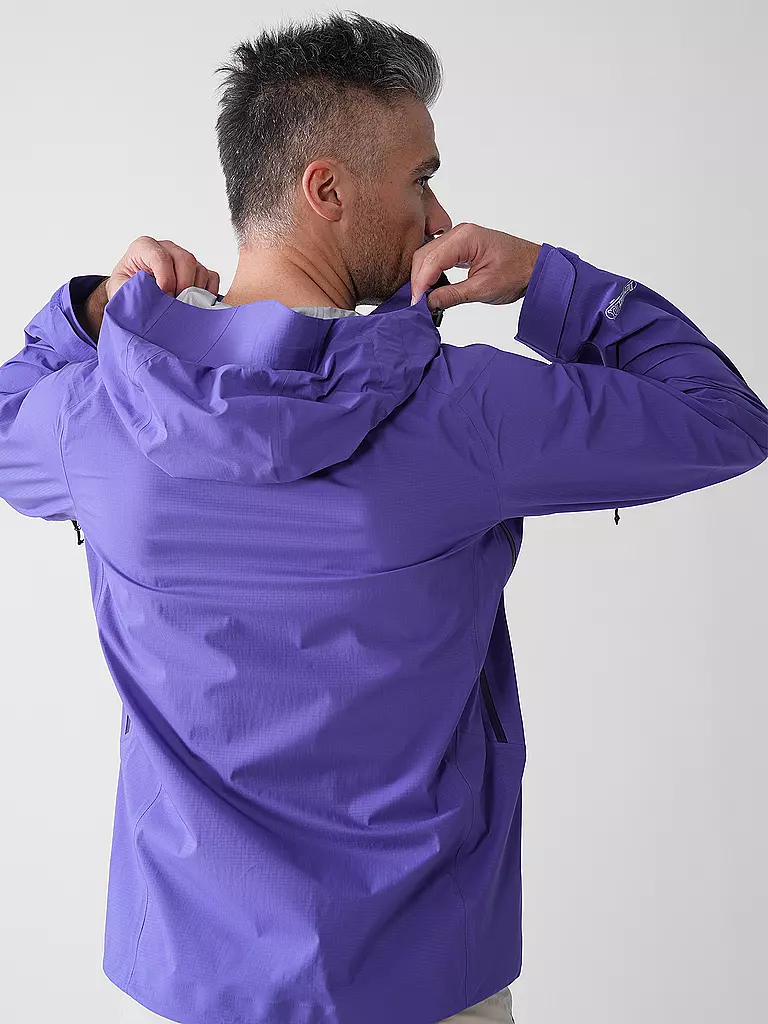 SCHÖFFEL | Herren Wanderjacke Style Blaueis 3L Hoodie | Lilas