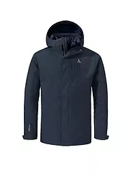 SCHÖFFEL | Herren Wanderjacke Tamina 3in1 Hoodie | Bleu foncé