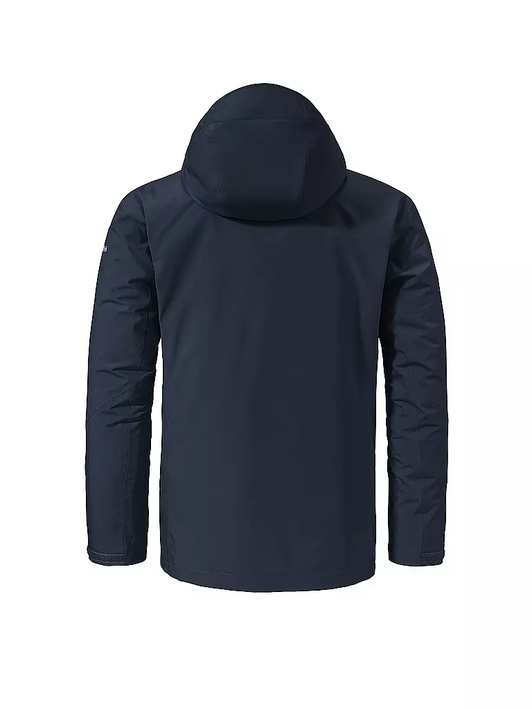 SCHÖFFEL | Herren Wanderjacke Tamina 3in1 Hoodie | Bleu foncé