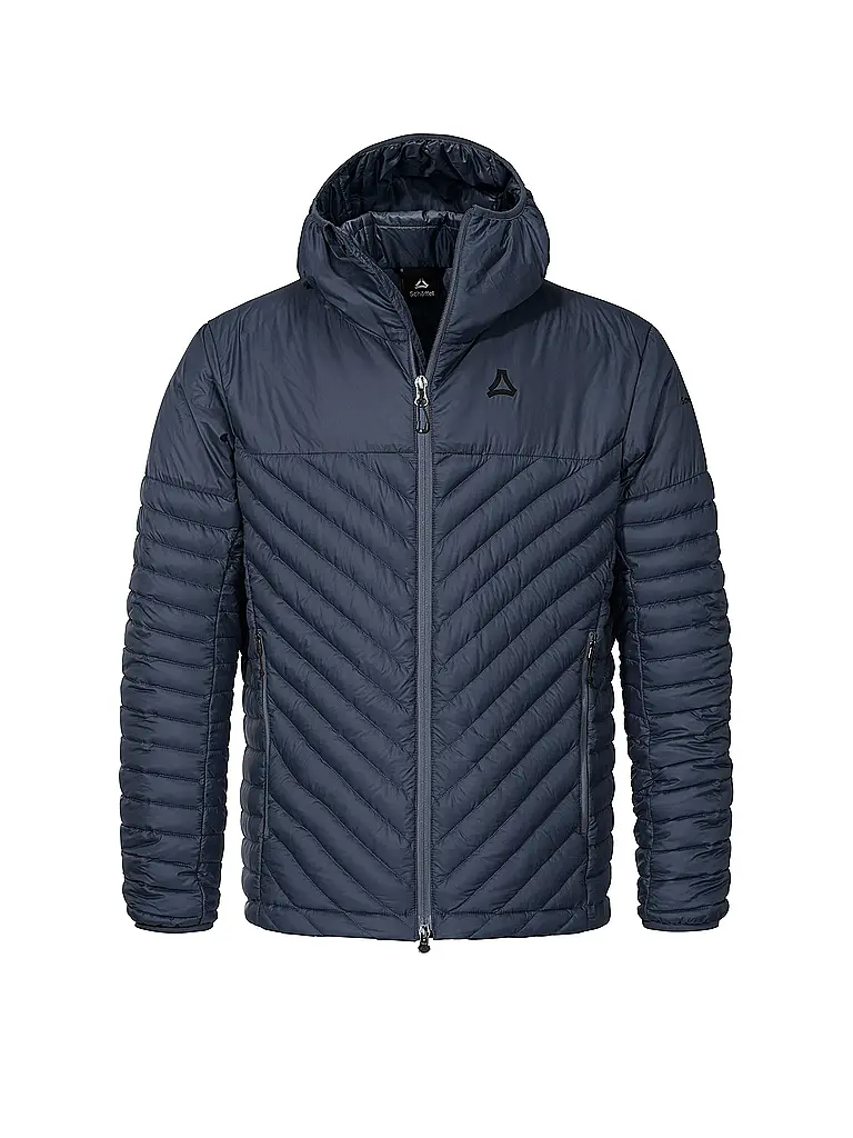 SCHÖFFEL | Isojacke Cascata Down Hoodie pour homme | Bleu foncé