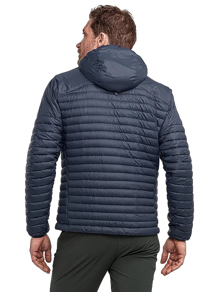 SCHÖFFEL | Isojacke Cascata Down Hoodie pour homme | Bleu foncé