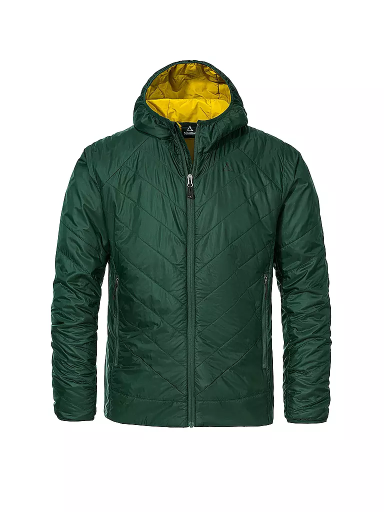 SCHÖFFEL | Isojacke Cascata PL pour hommes | Vert foncé