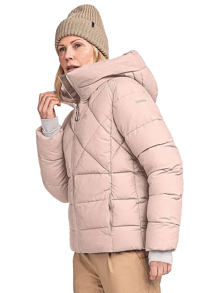 SCHÖFFEL | Isojacke d'hiver Boston Hoodie pour femmes | Rose