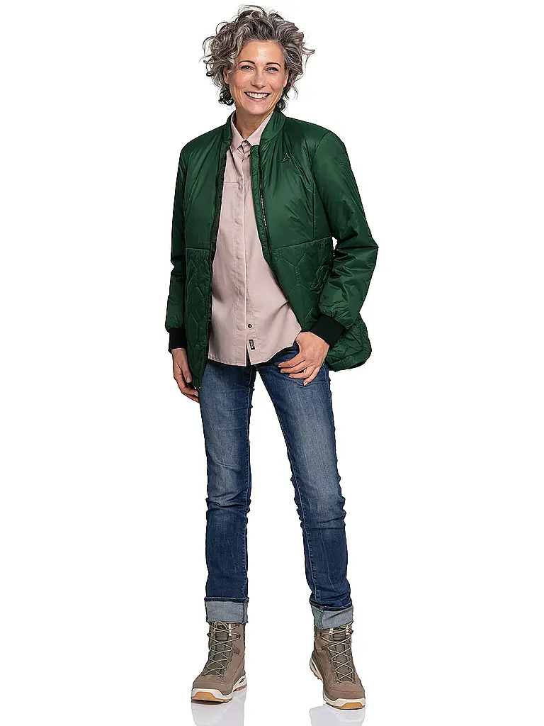 SCHÖFFEL | Isojacke Malkay pour femmes | Vert foncé