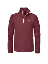 SCHÖFFEL | Sous-pull de ski zippé pour enfant Napoli2 | Rouge foncé