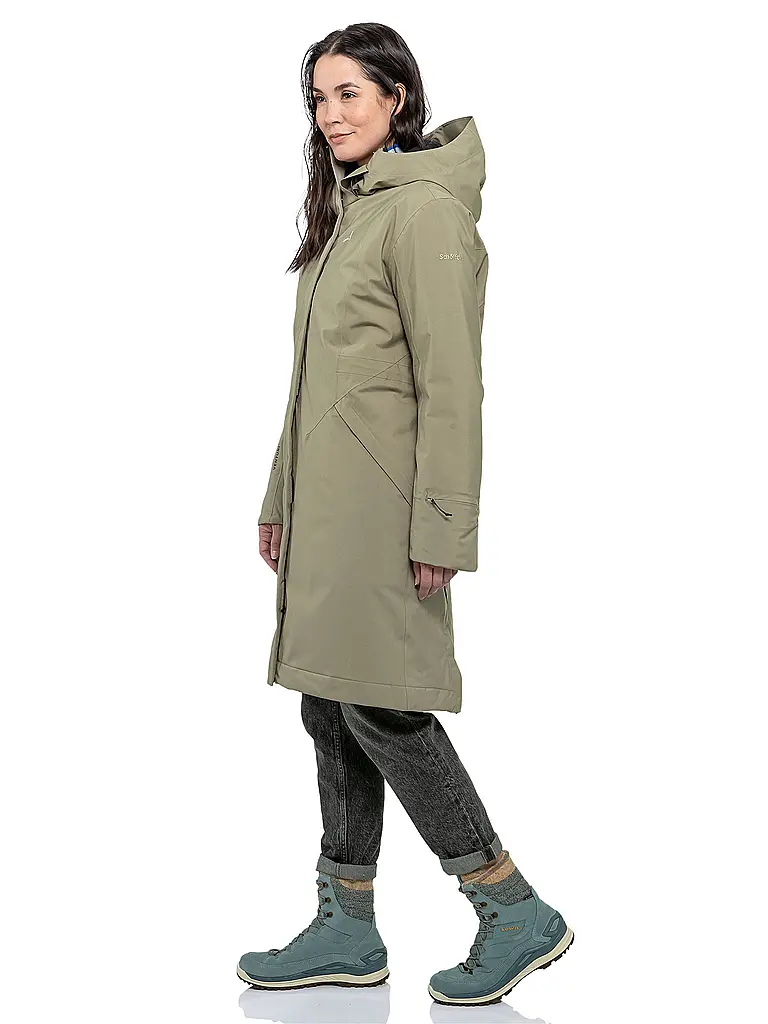 SCHÖFFEL | Manteau d'hiver pour femme Style Gregale à capuche | 