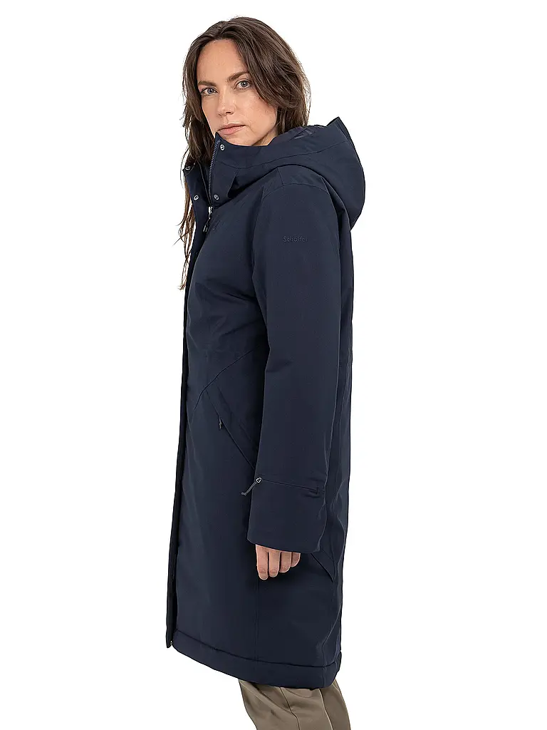 SCHÖFFEL | Manteau d'hiver pour femme Style Gregale à capuche | 
