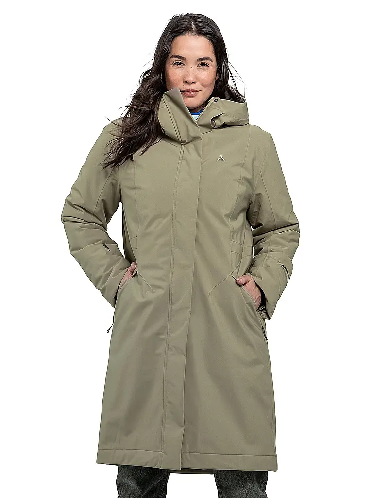 SCHÖFFEL | Manteau d'hiver pour femme Style Gregale à capuche | 