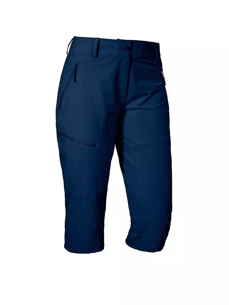SCHÖFFEL | Pantalon 3/4 outdoor femme Caracas2 | Bleu foncé