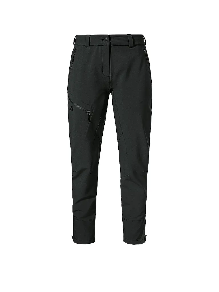 SCHÖFFEL | Pantalon de randonnée Cascata pour femmes | Noir