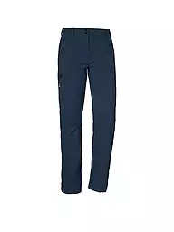 SCHÖFFEL | Pantalon de randonnée chaud Ascona L pour femmes | Bleu foncé