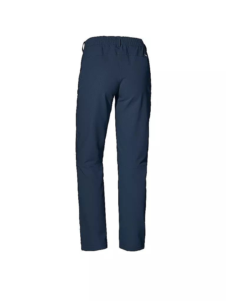 SCHÖFFEL | Pantalon de randonnée chaud Ascona L pour femmes | Bleu foncé