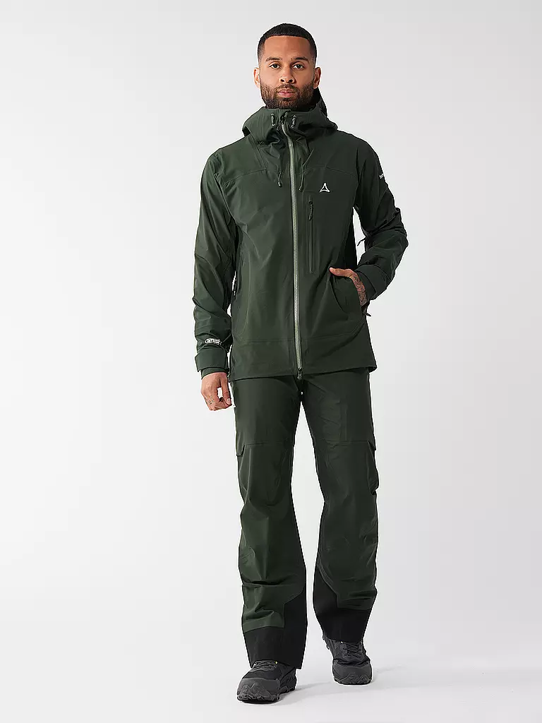 SCHÖFFEL | Pantalon de randonnée homme Pizac Touren 3L | Vert foncé