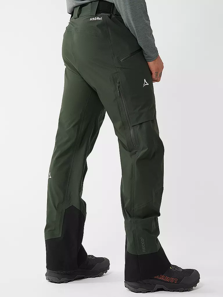 SCHÖFFEL | Pantalon de randonnée homme Pizac Touren 3L | Vert foncé